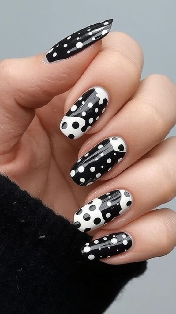 Polka Dot Nails