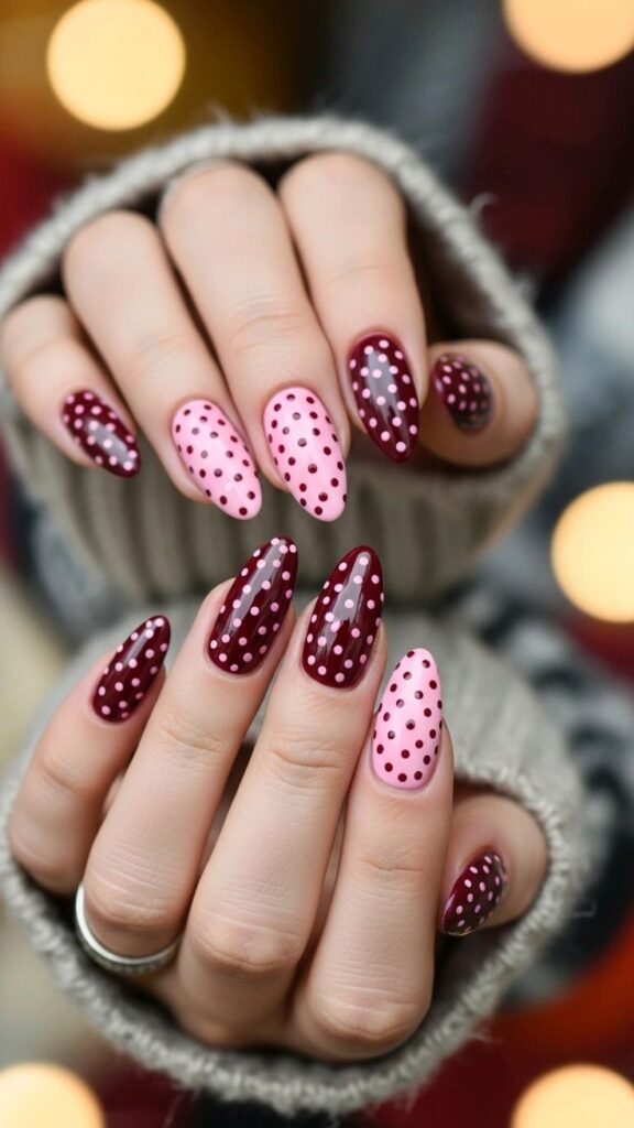 Polka Dot Nails