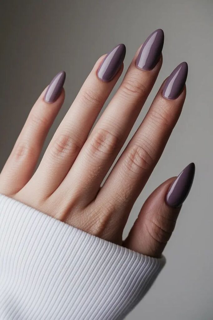 Mauve Nails