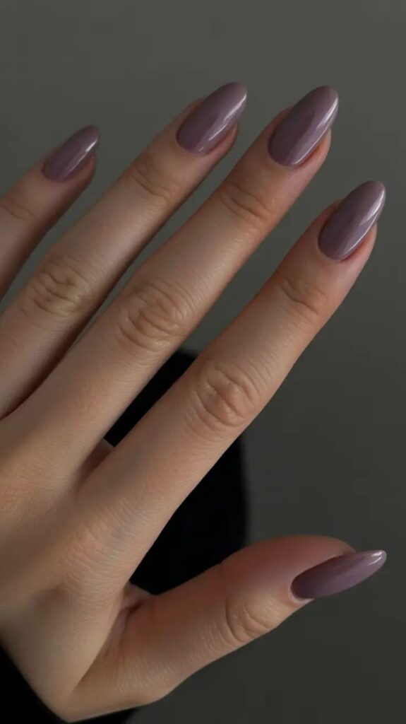 Mauve Tint Nails