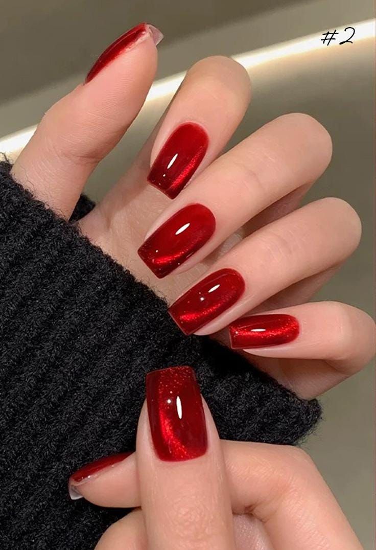 Red Fall Nails