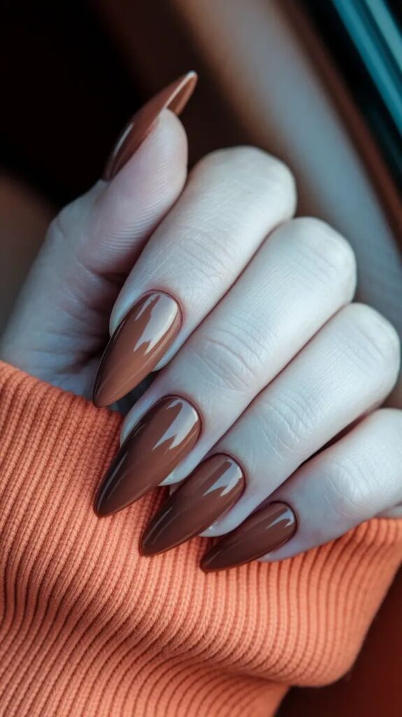 Cinnamon Nails