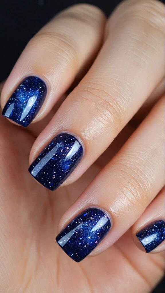 Midnight Blue Shimmer