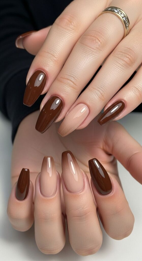 Mocha Nail Art