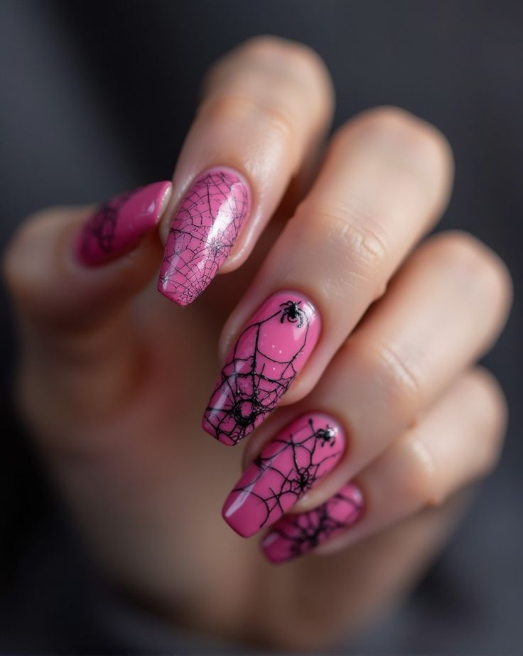 Barbie Pink with Web Art