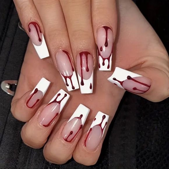 Bloody French Tips