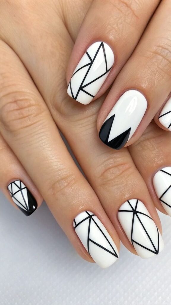 Geometric Nails