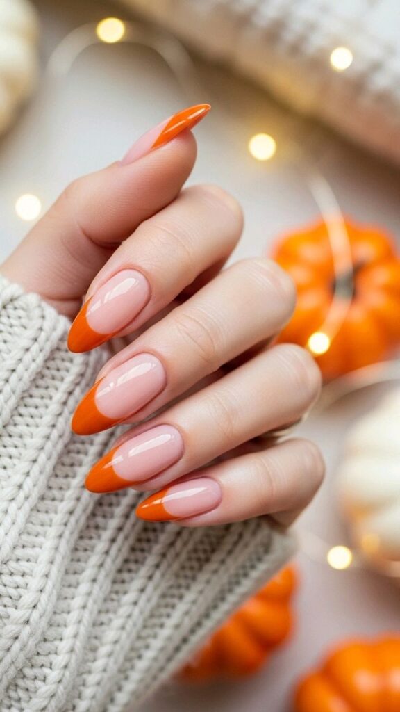 Pumpkin Orange Tips