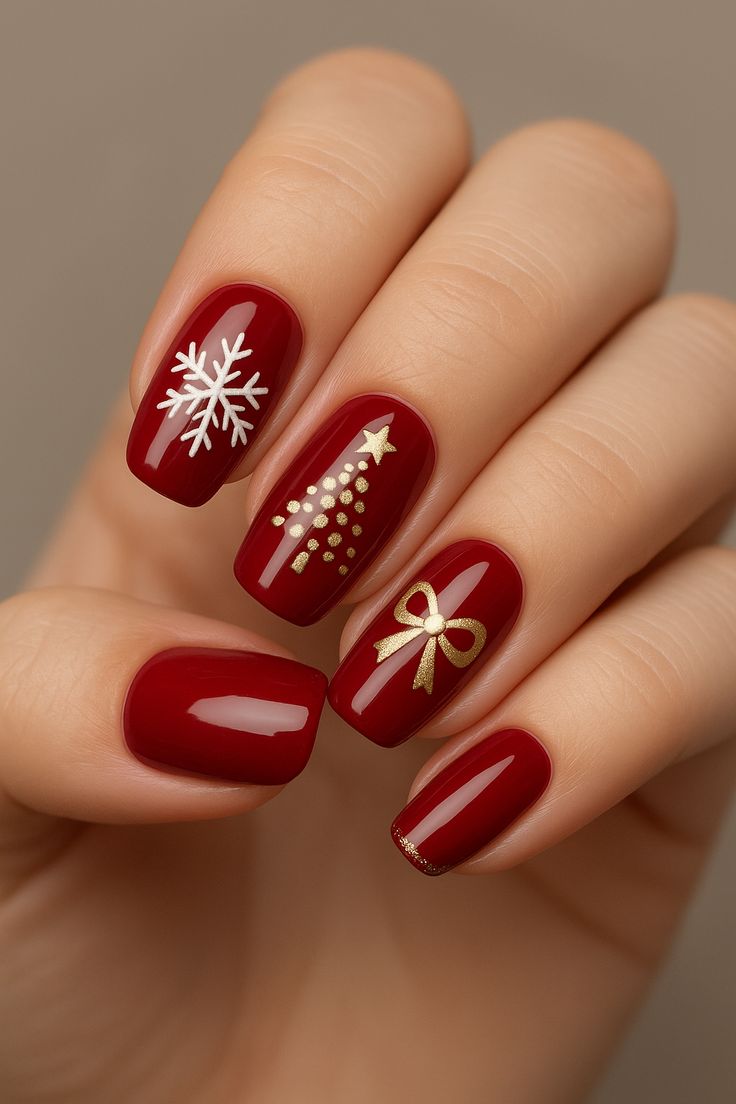 12 Beautiful December Nail Ideas You Must Try This Season