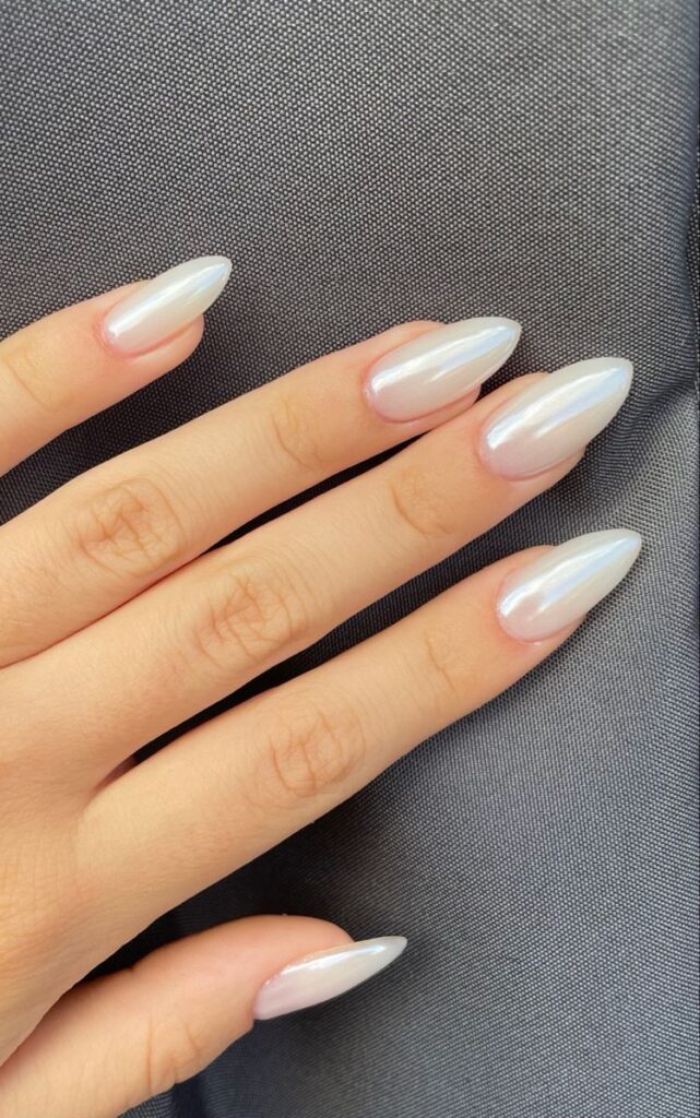 White Pearl Nails
