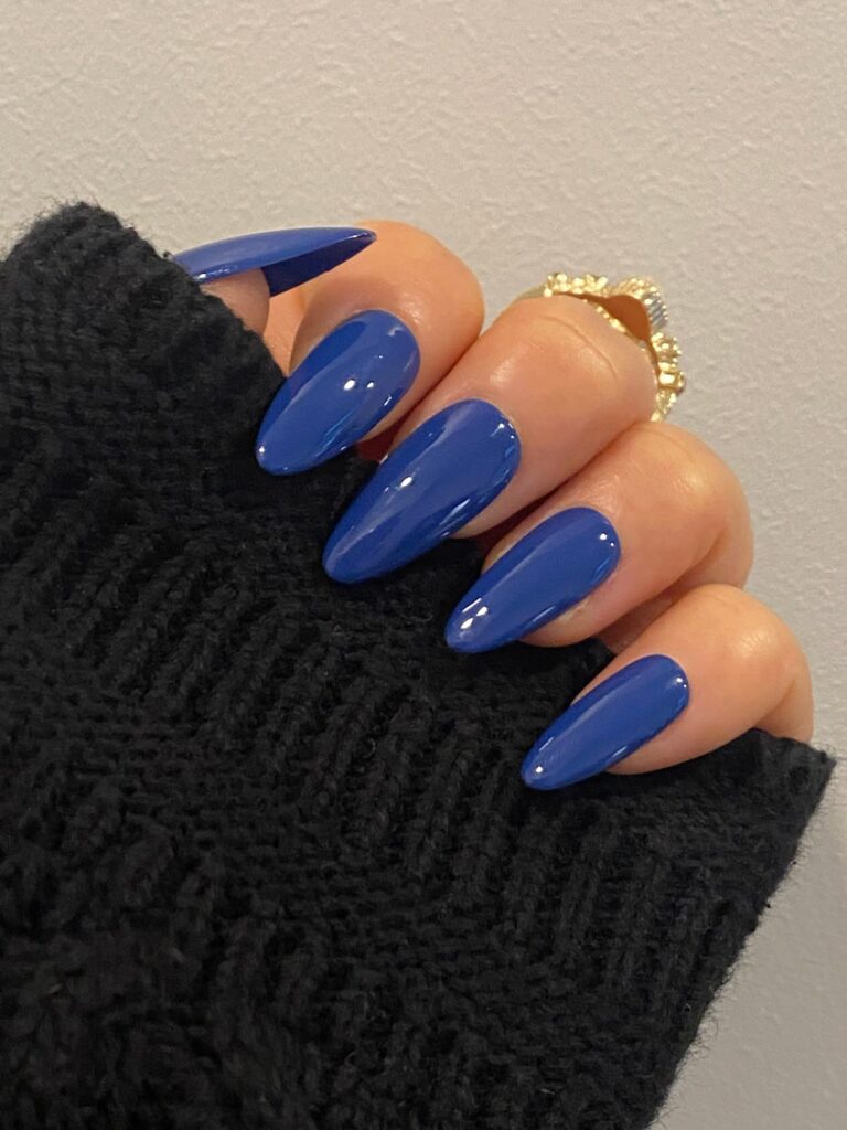 Powder Blue Nails