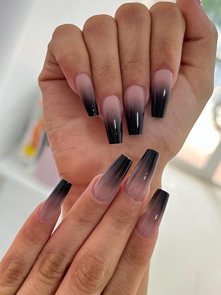 Ombre Baddie Nails