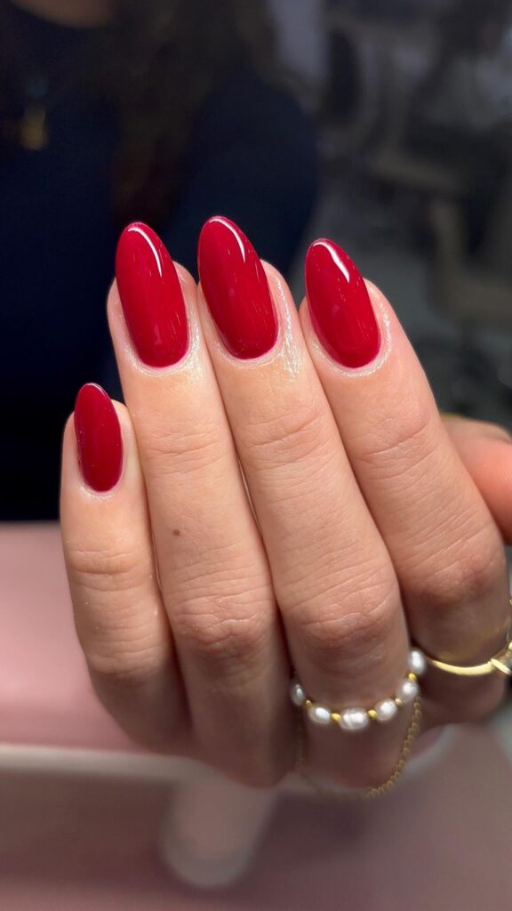Classic Glossy Burgundy