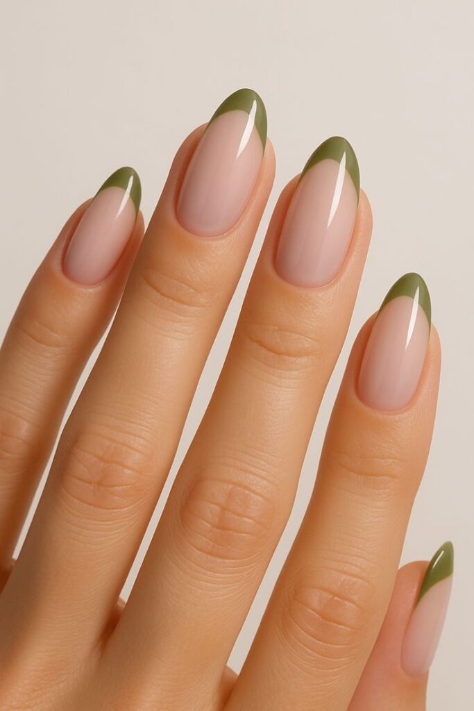 Olive Green Tips
