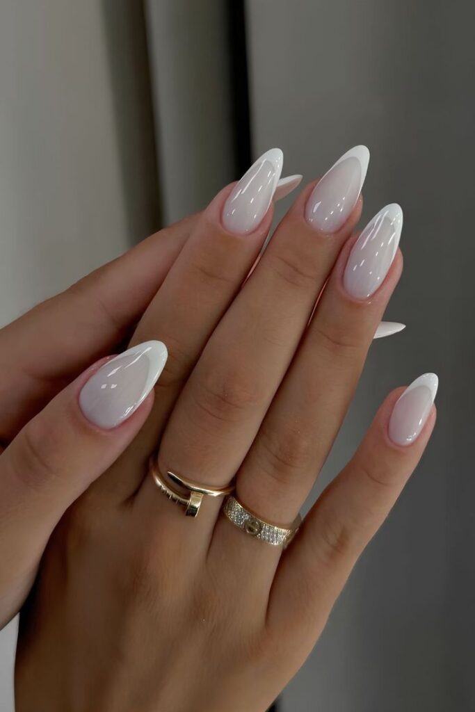 White French Tip Nails