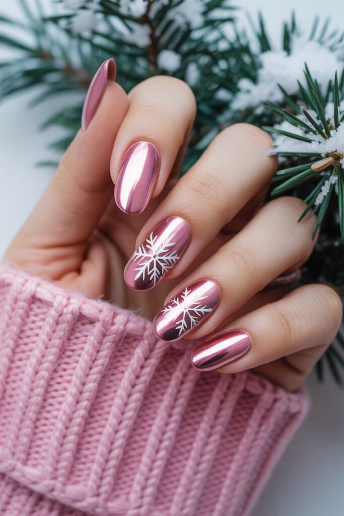 Pink Chrome with Winter Shine