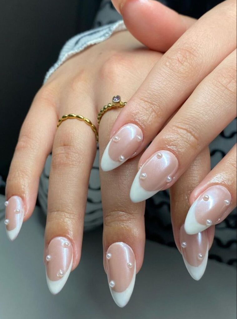 Decorative Cuticle Detail Nails