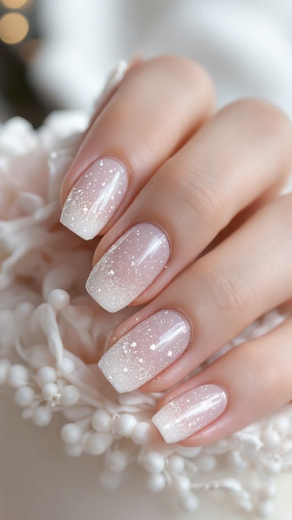 Soft Frosted Pink Gel