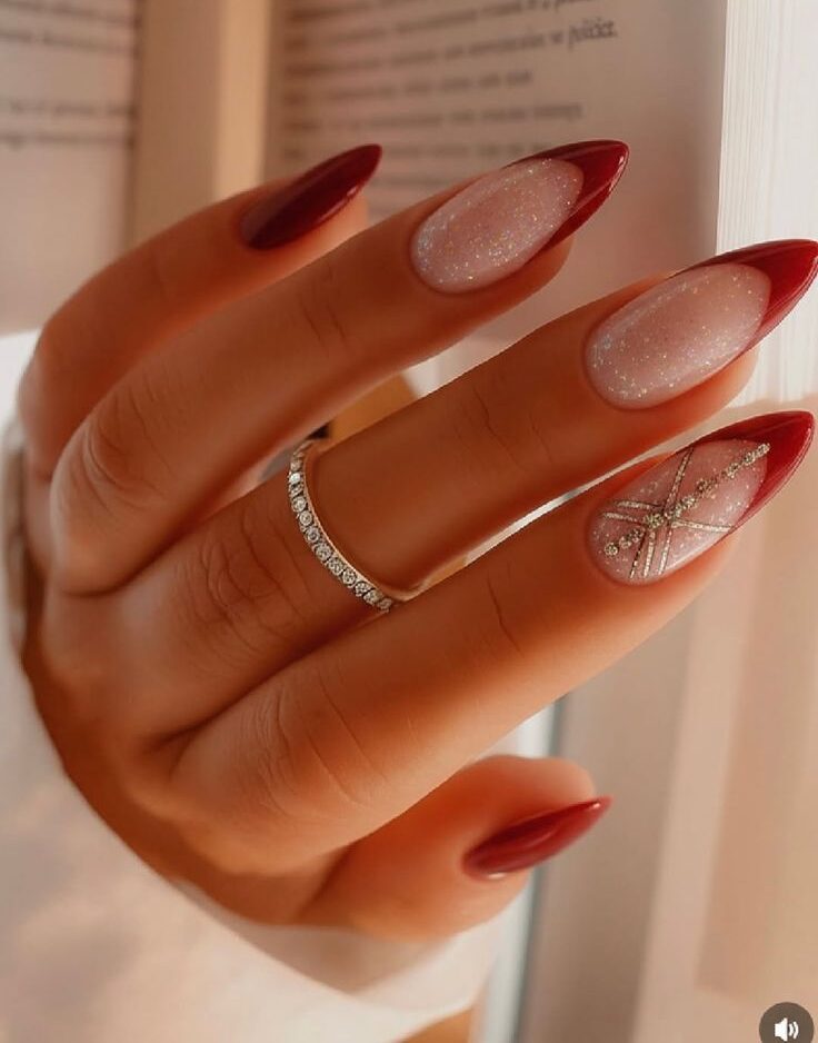 Glitter Accent Almonds