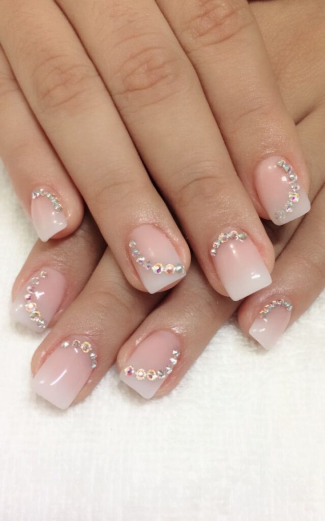 Micro Gem Placement Nails