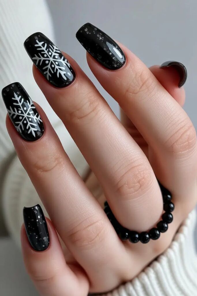 Classic Black With a Winter Twist