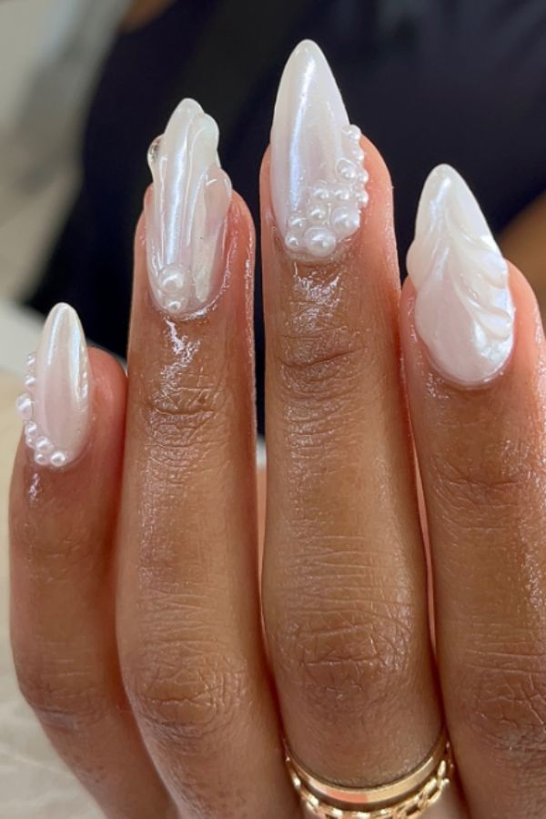 Sculpted Gel Accent Nails