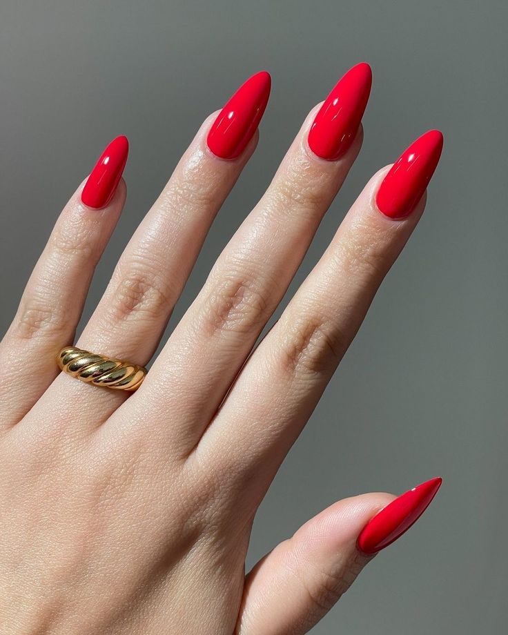 Bright Red Glossy Finish