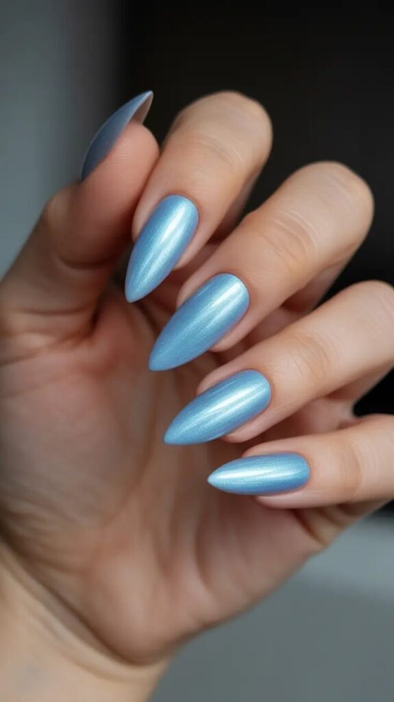 Ice Blue Chrome Finish