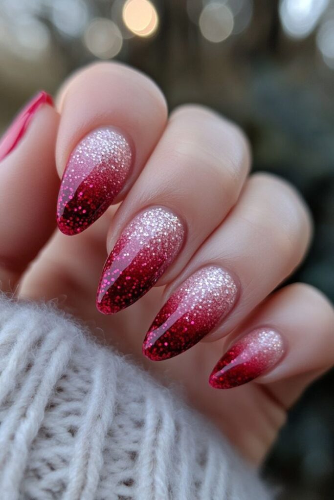 Glitter Ombre Reds
