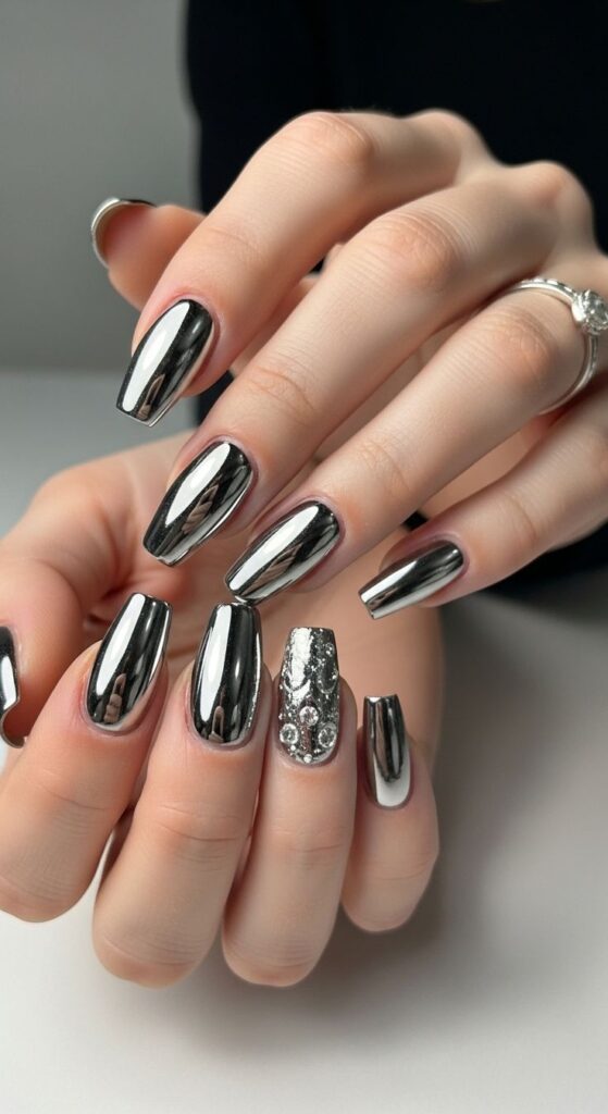 Silver Chrome Details