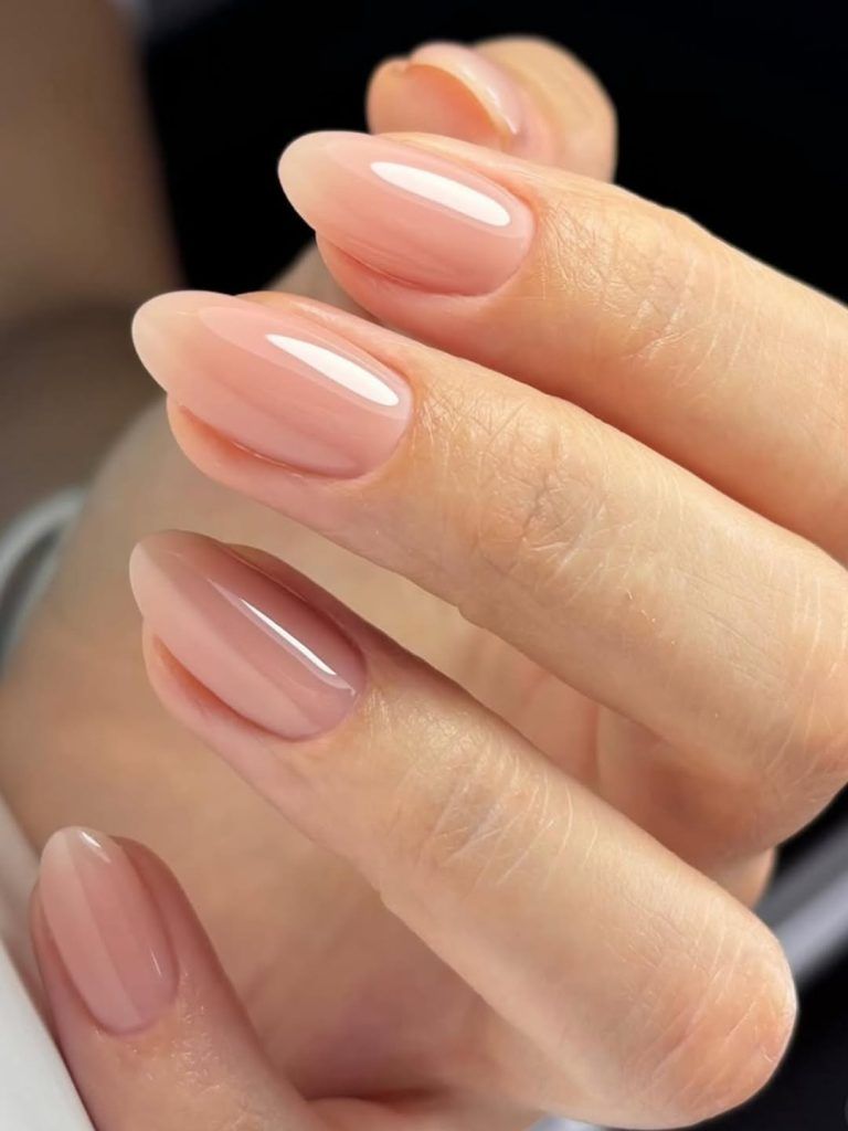 Natural Gloss Short Nails