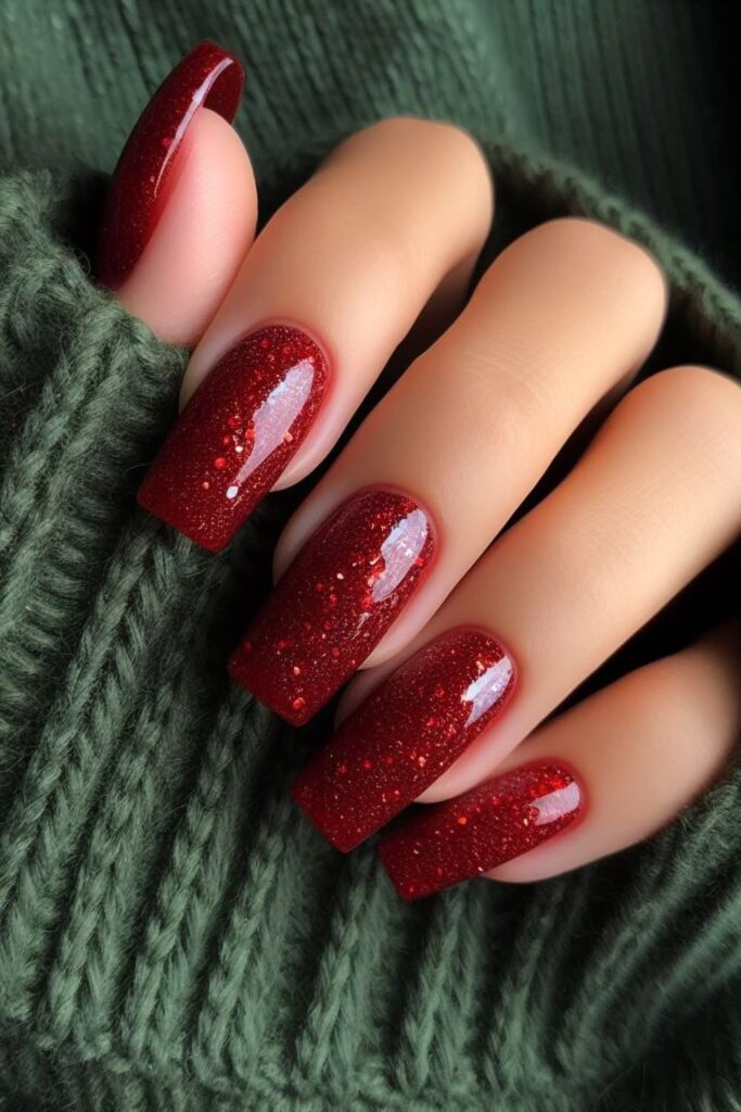 Ruby Shine Statement Nails