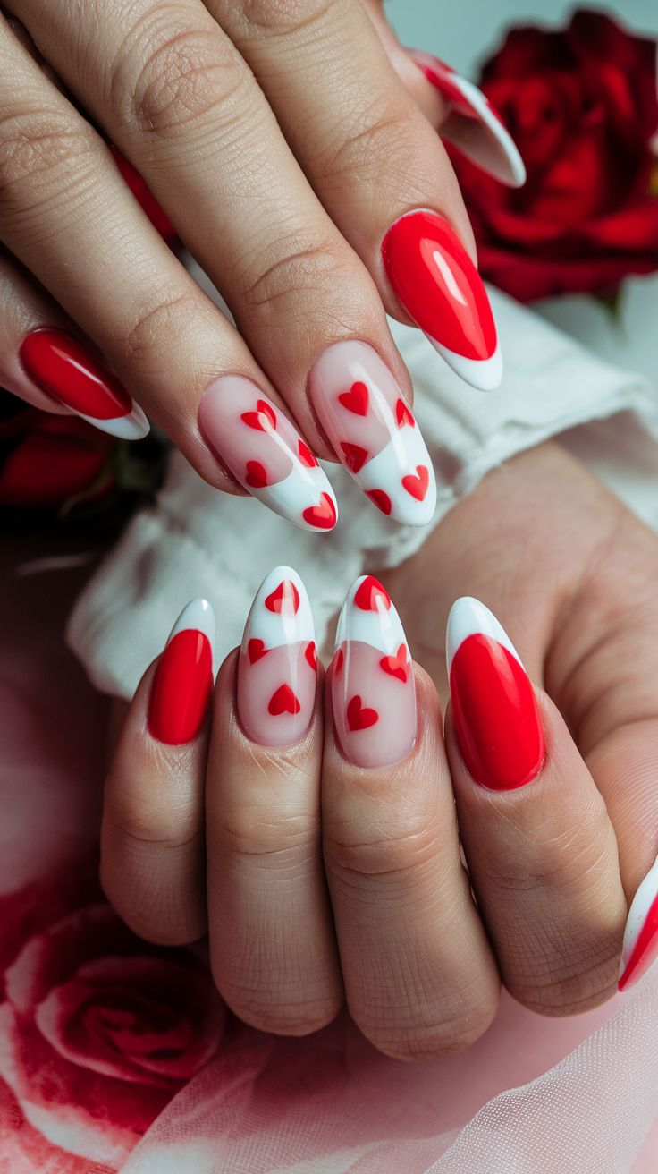 Valentine Nail Art Designs