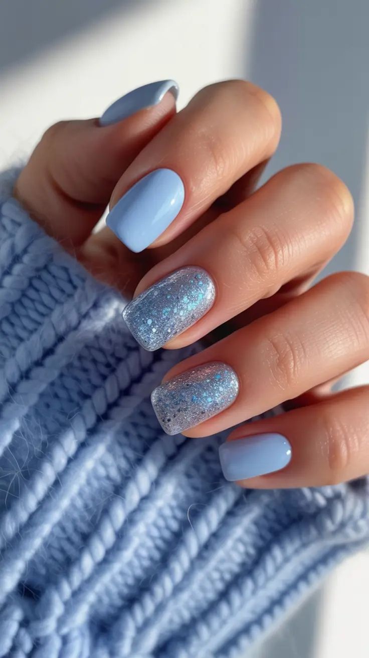 Winter Gel Nails