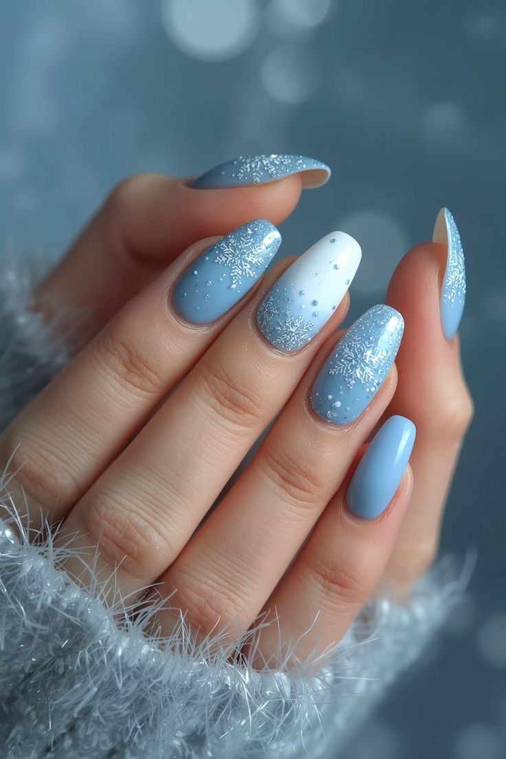 Almond Winter Nails for 2026