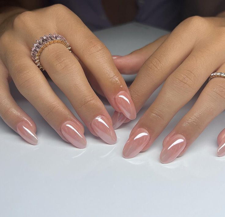 Baby Pink with Subtle Shimmer