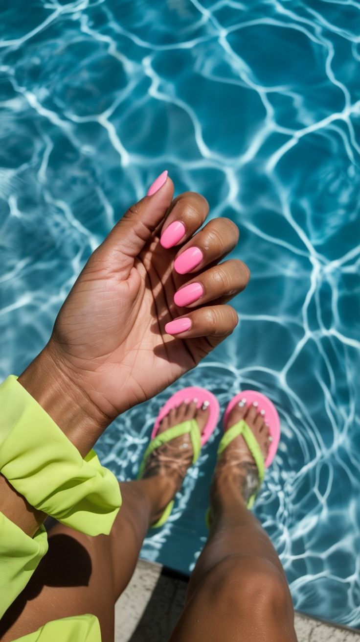 Bright Summer Nails