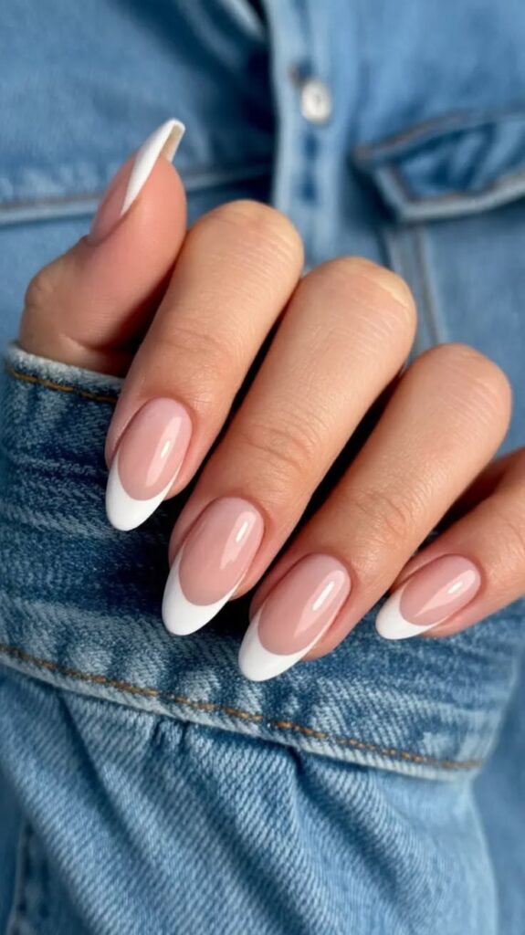 White French Tip Nails